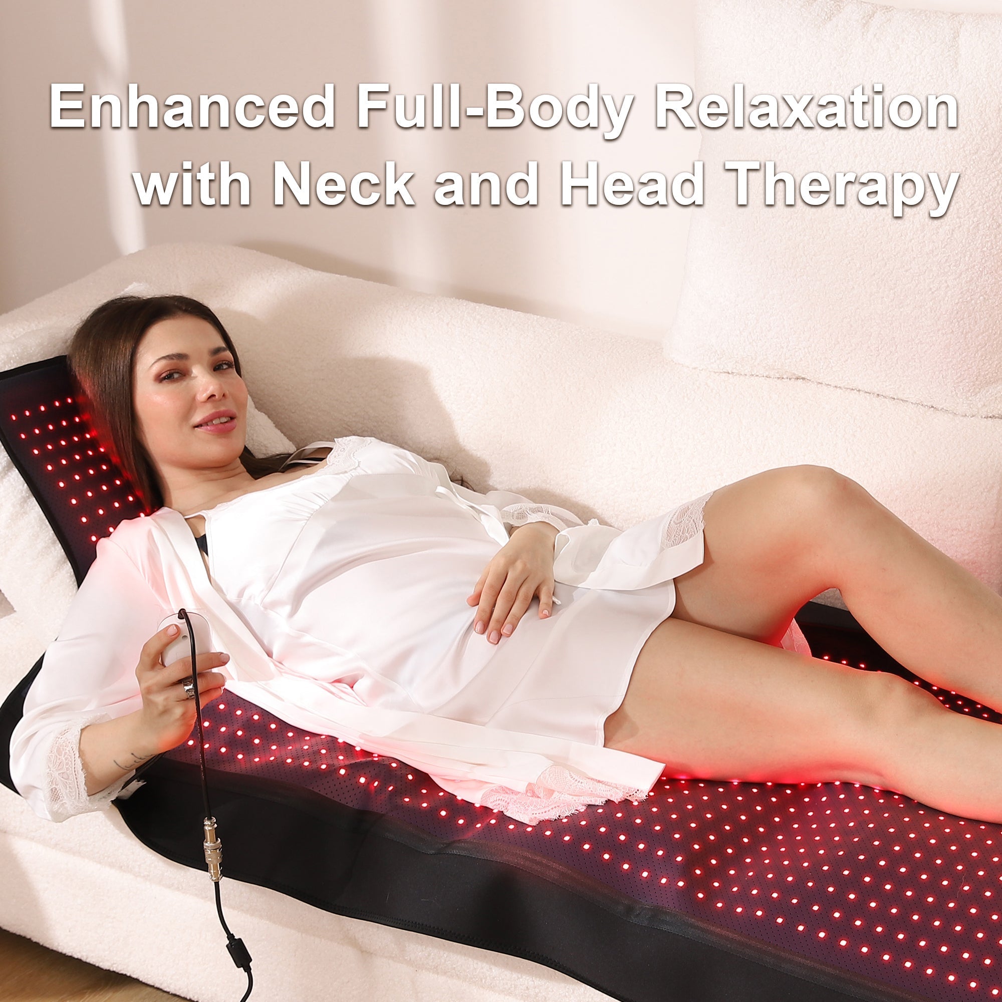 LUMYHEALTH™ Dual-Pulse Red Light Therapy Mat for Pain Relief