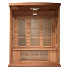 Maxxus 3-Person Near Zero EMF FAR Infrared Sauna – Canadian Hemlock