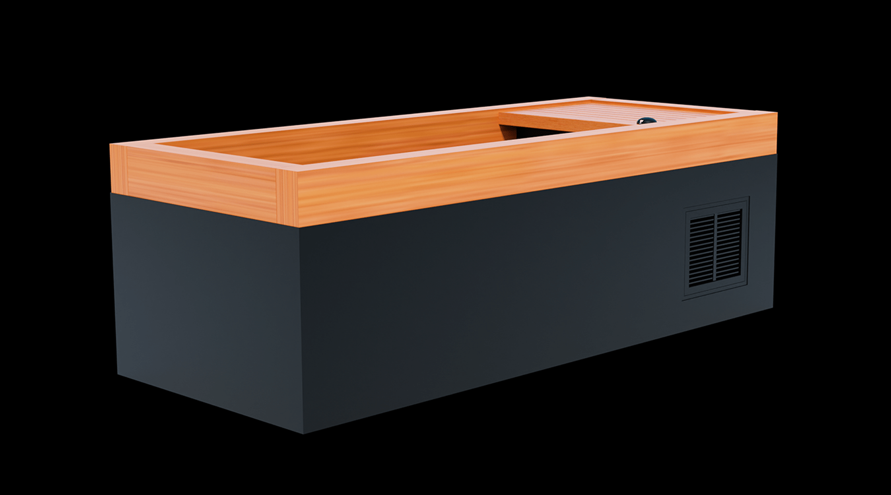 Medical Frozen 7 Cold Plunge - Heavy Duty, Essential Oil Infuser, UV Sanitizing, Indoor/Outdoor Cold Therapy Tub