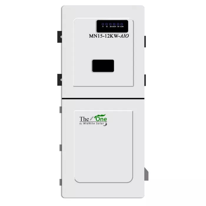 MidNite Solar "TheOne" MN 15-12KW-AIO Hybrid Inverter – 15kW PV Input | 11.4kW Output | 600V VOC Input | 48V 120/240V Split Phase | All-In-One Solar Inverter