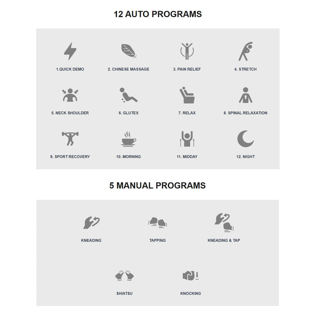 Osaki Ziva 2D Zero Gravity Full Body Massage Chair With Bluetooth Speakers