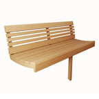 SaunaLife Ergo Series 6-Person Outdoor Thermo-Spruce Sauna Barrel