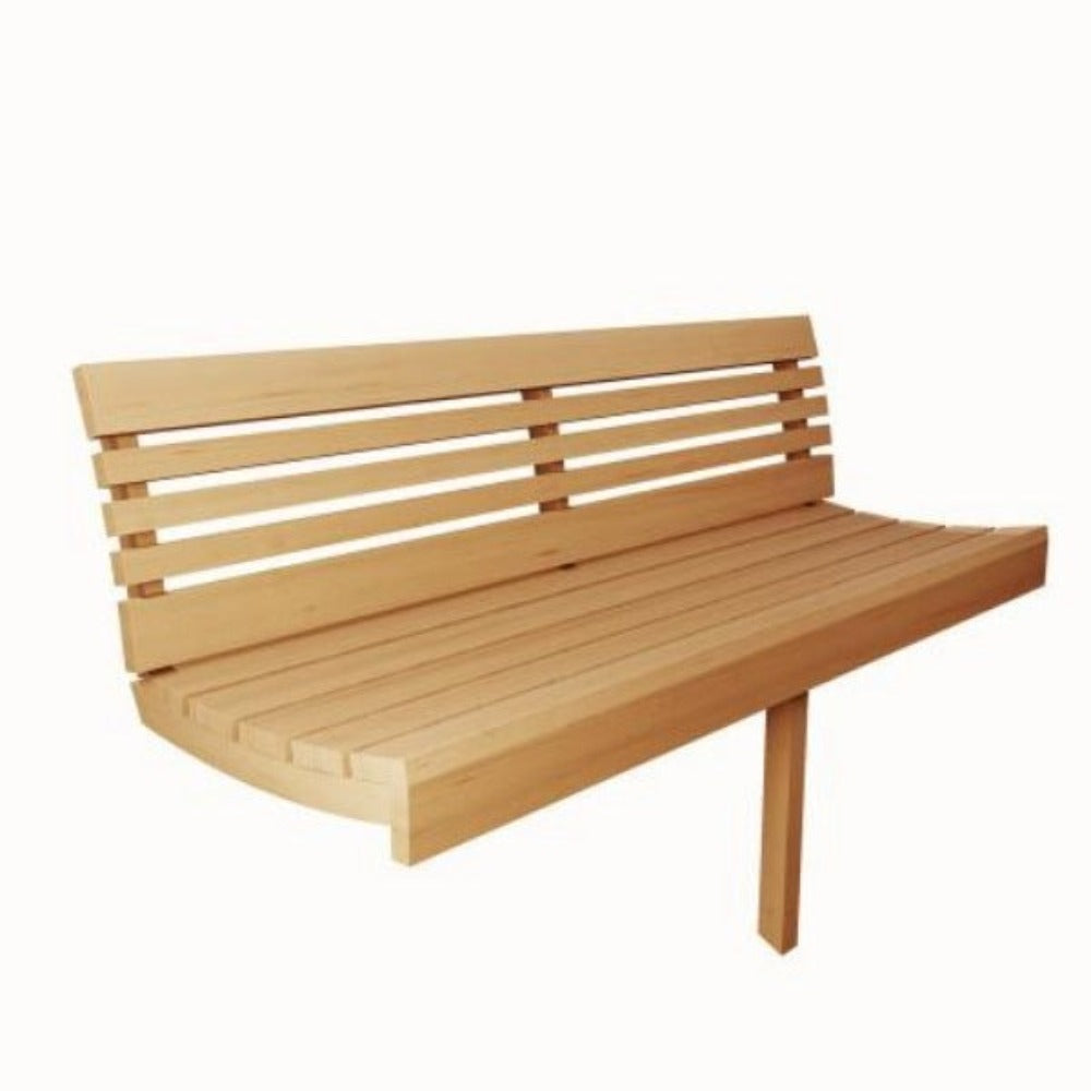 SaunaLife Ergo Series 6-Person Outdoor Thermo-Spruce Sauna Barrel