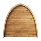 SaunaLife Model G3 Garden-Series Luxury Wooden Outdoor Home Sauna Kit