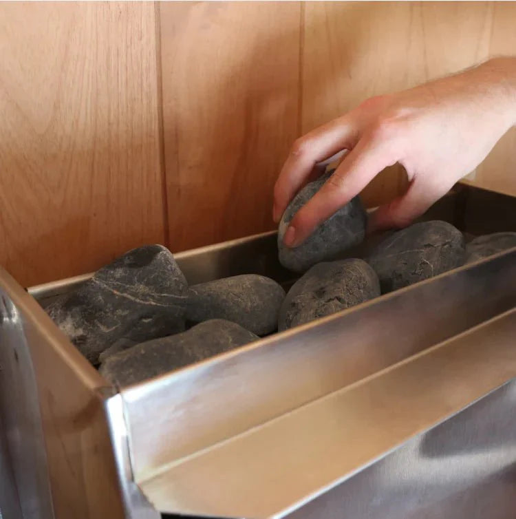 Scandia Barrel Sauna – 4-Person Traditional Sauna for Home Relaxation & Wellness  Smart WiFi, Grade A Cedar