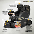 Kahuna Chair SM-9300 Premium 4D Massage Chair with Body Scan & Dual Heating