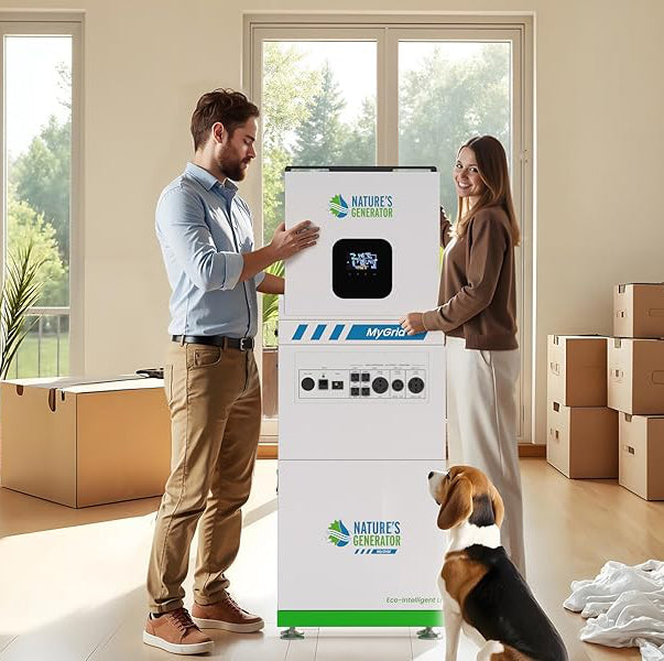 Nature’s Generator MyGrid 10K – Premium Off-Grid / Emergency Solar Power Station for Homes