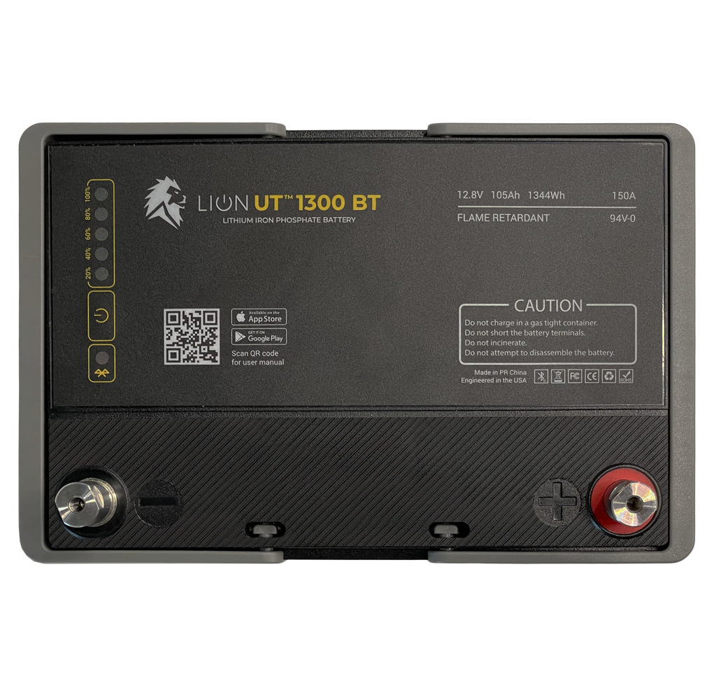 UT 1300 BT Lithium Iron Phosphate Battery For Energy Storage or Auxiliary Power