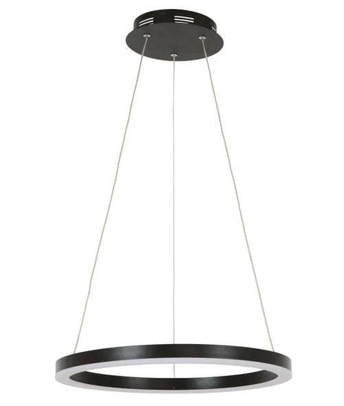 Lucci Connect Circa II LED Colour-Shifting RGB Smart Ring Pendant in Black