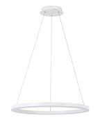 Lucci Connect Circa II LED Colour-Shifting RGB Smart Ring Pendant in White